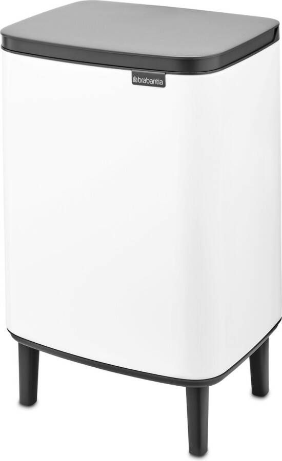 Brabantia Bo Hi Prullenbak 12 l White