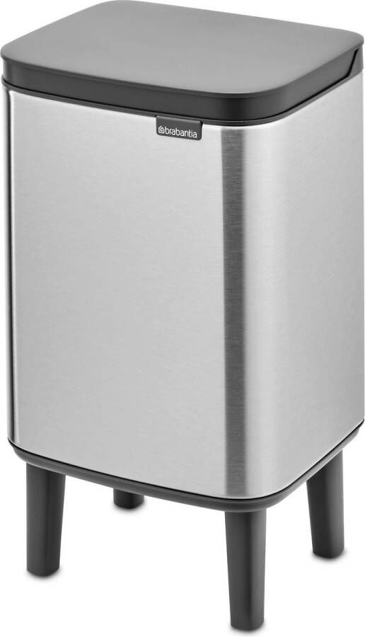 Brabantia Bo Hi Prullenbak 4 l Matt Steel Fingerprint Proof