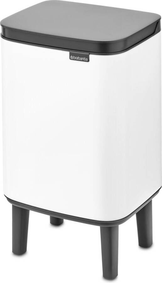 Brabantia Bo Hi Prullenbak 4 l White