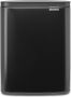 Brabantia Afvalemmer 12l Bo Staal Matt Black - Thumbnail 1