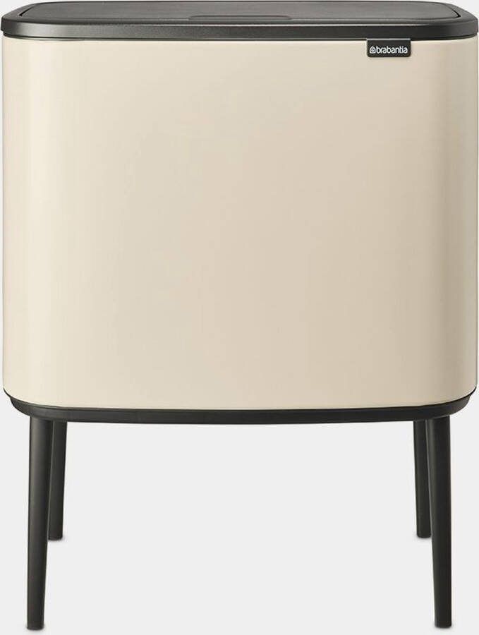Brabantia Bo Touch Bin afvalemmer 3 x 11 liter met 3 kunststof binnenemmers
