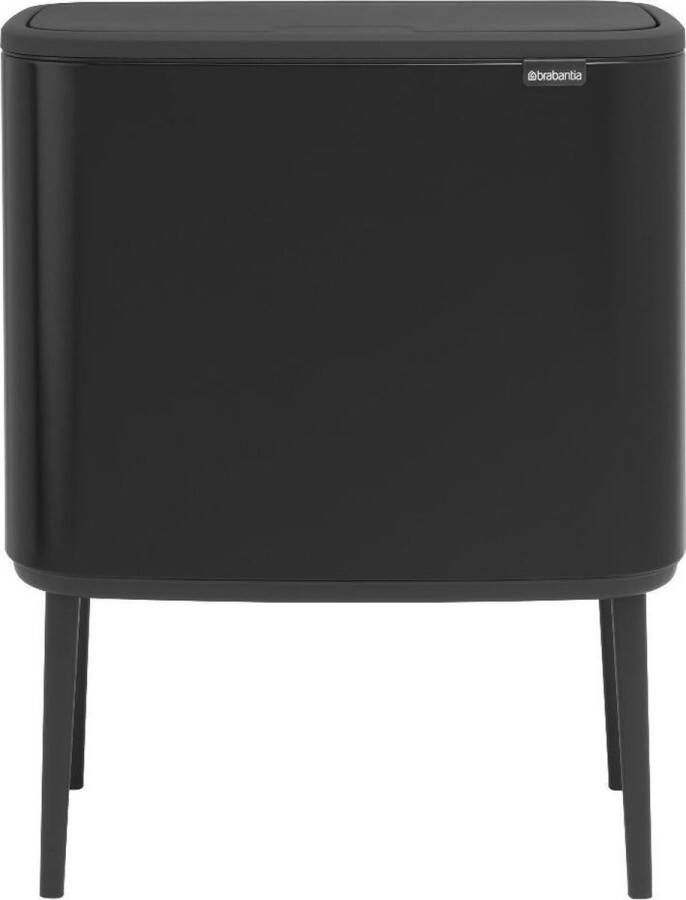 Brabantia Bo Touch Bin afvalemmer 11 + 23 liter met 2 kunststof binnenemmers