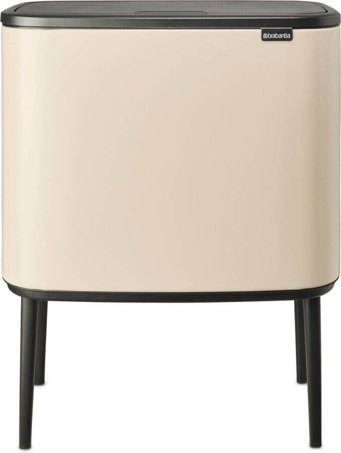 Brabantia Bo Touch Bin afvalemmer 11 + 23 liter met 2 kunststof binnenemmers