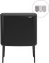Brabantia Bo Touch Bin Prullenbak 3 x 11 liter Afvalscheiding Matt Black - Thumbnail 1