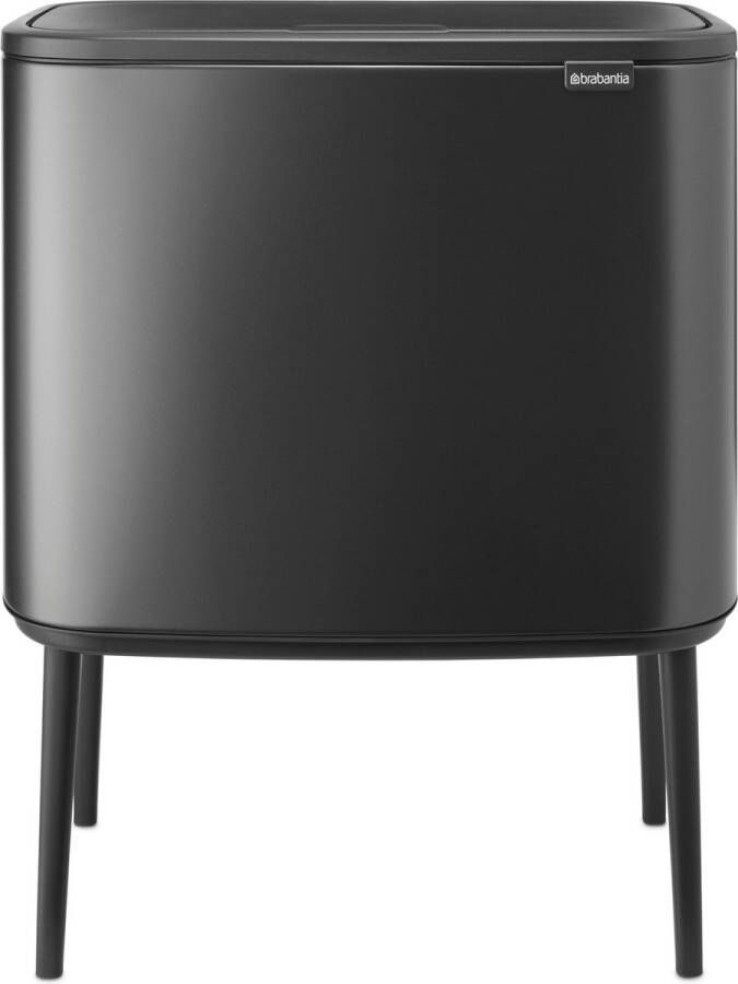 Brabantia Bo Touch Bin Afvalemmer 36 Liter Confident Grey