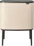 Brabantia Bo Touch Bin Afvalemmer 36 Liter Soft Beige - Thumbnail 1