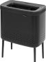 Brabantia Bo Wasmand met Deksel 60 l Matt Black - Thumbnail 1