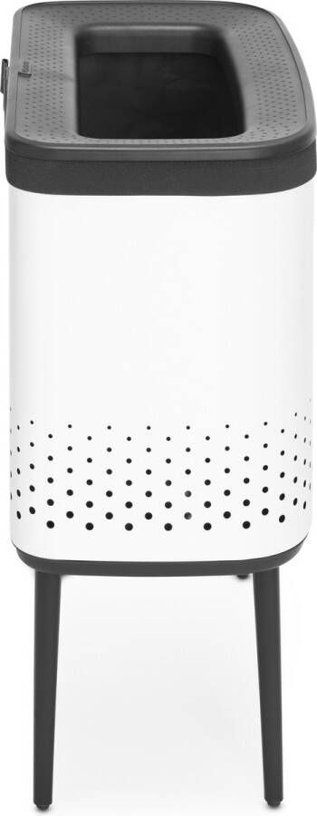 Brabantia Bo Wasmand met Deksel 60 l White