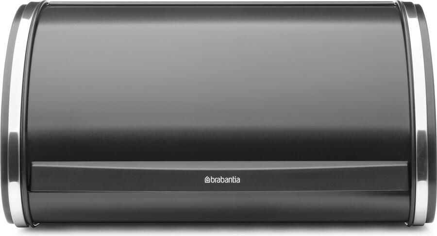 Brabantia Broodtrommel met schuifdeksel medium Matt Black