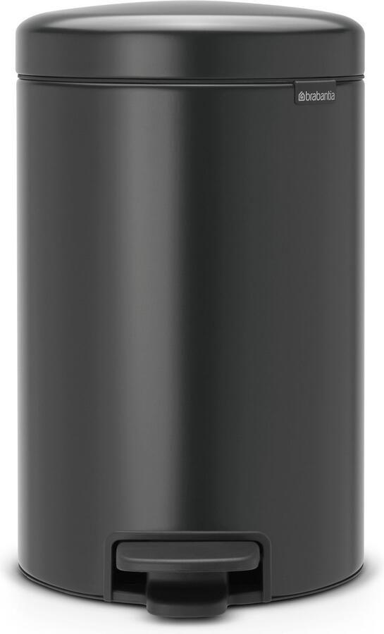 Brabantia pedaalemmer NewIcon 12 liter confident grey