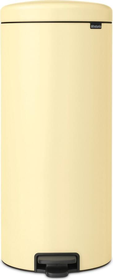 Brabantia pedaalemmer NewIcon 30 liter mellow yellow