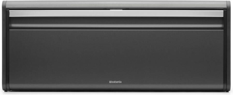 Brabantia Broodtrommel met Klepdeksel Confident Grey