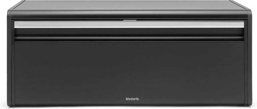 Brabantia broodtrommel met klepdeksel matt black