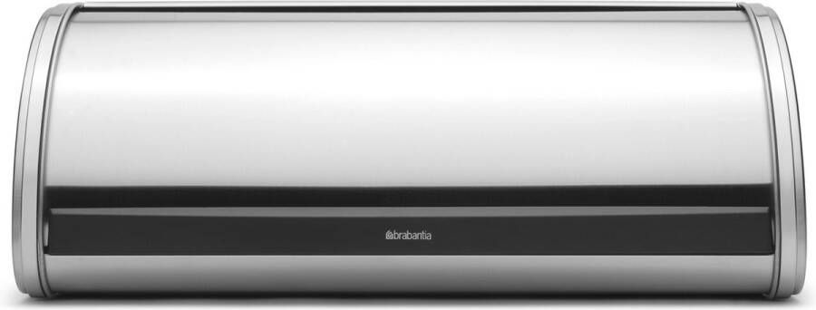 Brabantia Broodtrommel met Schuifdeksel Matt Steel