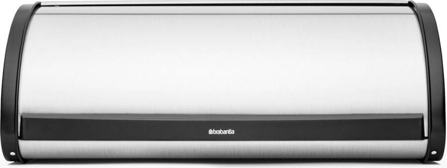 Brabantia Broodtrommel met Schuifdeksel Matt Steel Fingerprint Proof