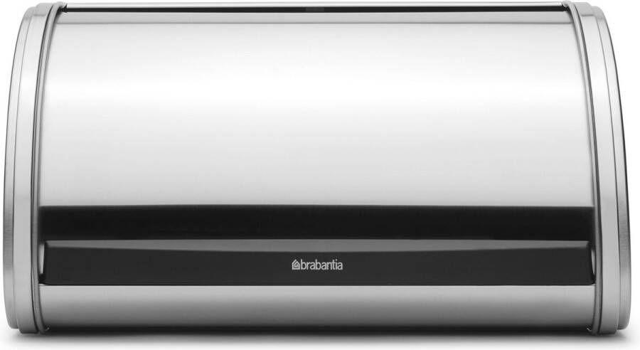 Brabantia broodtrommel met schuifdeksel medium matt steel