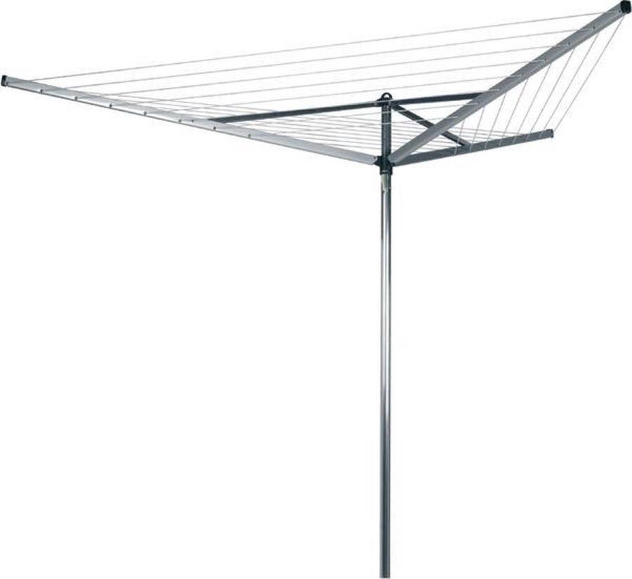 Brabantia Essential droogmolen met betonanker 30 m Metallic Grey