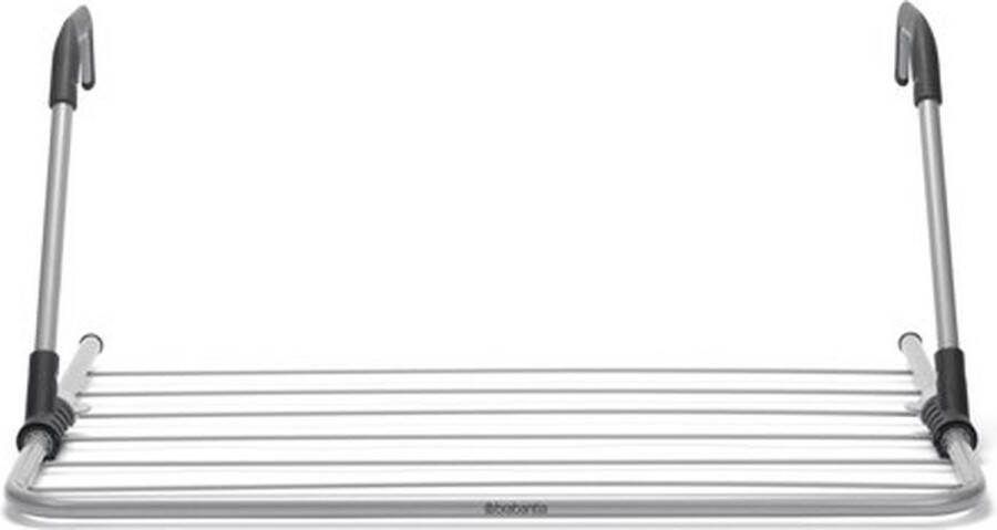 Brabantia Hangend Droogrek Inklapbaar Wasrek- 4.5m Metallic Grey