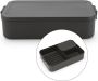 Brabantia Make & Take Bento Lunchbox incl. Bento Box- Large Kunststof Dark Grey - Thumbnail 1