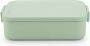 Brabantia Make & Take Lunchbox Medium Kunststof Jade Green - Thumbnail 1