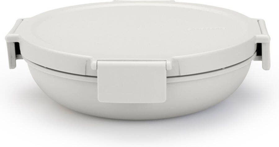 Brabantia Make & Take lunchkom 1 liter kunststof Light Grey