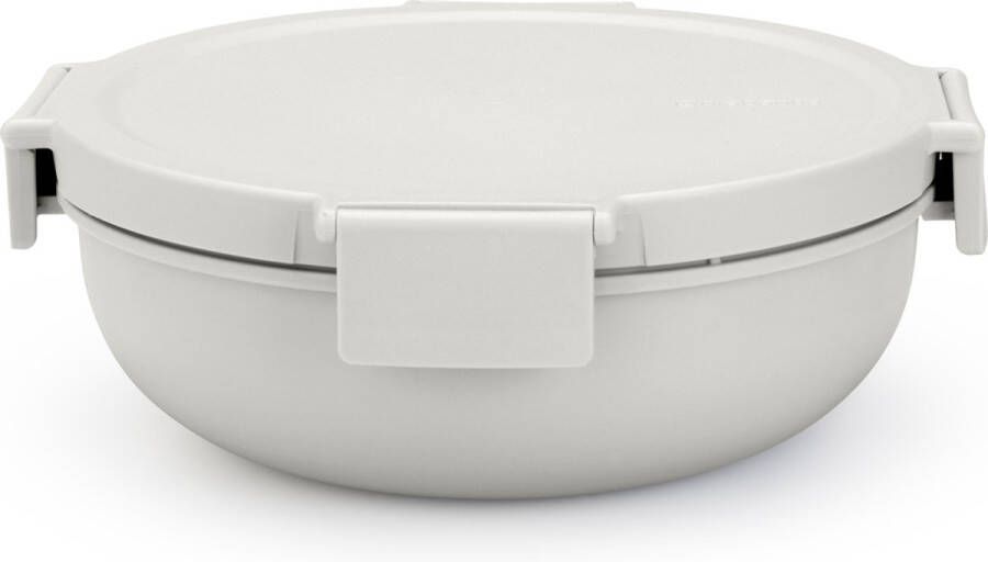 Brabantia Make & Take Salade Lunchbox To Go 1 3 l Kunststof Light Grey - Foto 2
