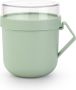 Brabantia Make & Take Soepbeker To Go 0 6 l Kunststof Jade Green - Thumbnail 1