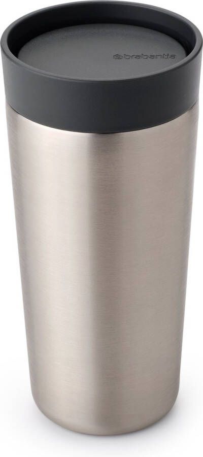 Brabantia Make & Take Thermosbeker 0 36 l Koffiebeker Dark Grey