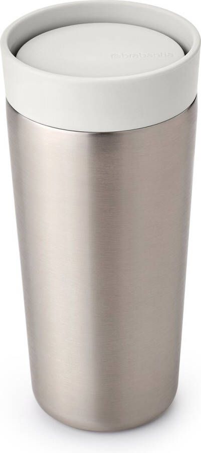 Brabantia Make & Take Thermosbeker 0 36 l Koffiebeker Light Grey