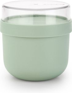 Brabantia Make & Take Yoghurt Beker To Go 0 5 l Kunststof Jade Green