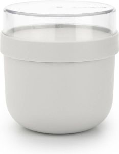Brabantia Make & Take Yoghurt beker to go 0 5 l Kunststof Light Grey