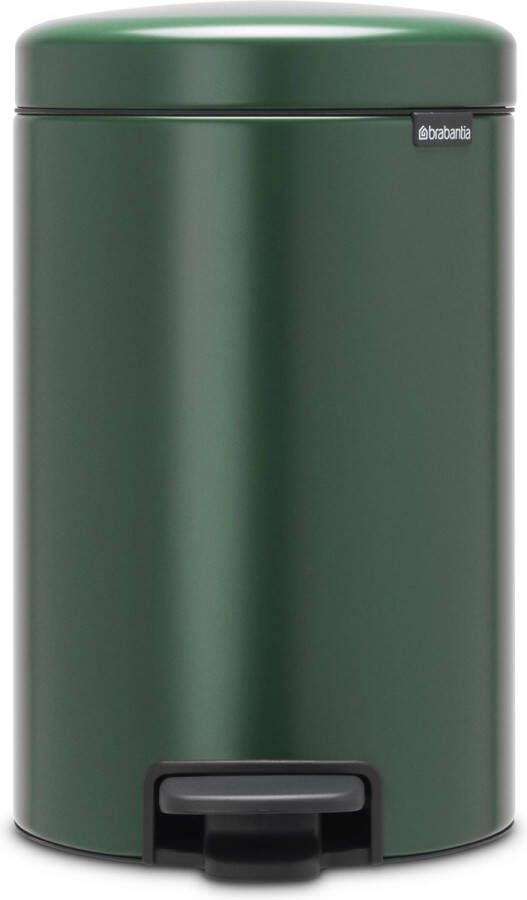 Brabantia newIcon pedaalemmer 12 liter met kunststof binnenemmer Pine Green