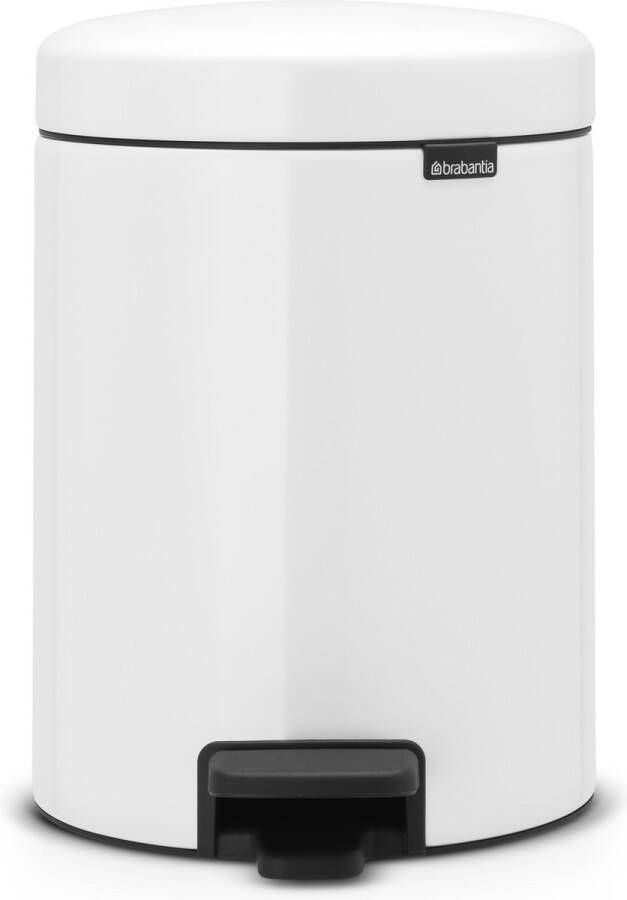 Brabantia newIcon pedaalemmer 2 x 2 liter met 2 kunststof binnenemmers White