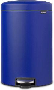 Brabantia NewIcon Pedaalemmer 20 Liter- Mineral Powerful Blue