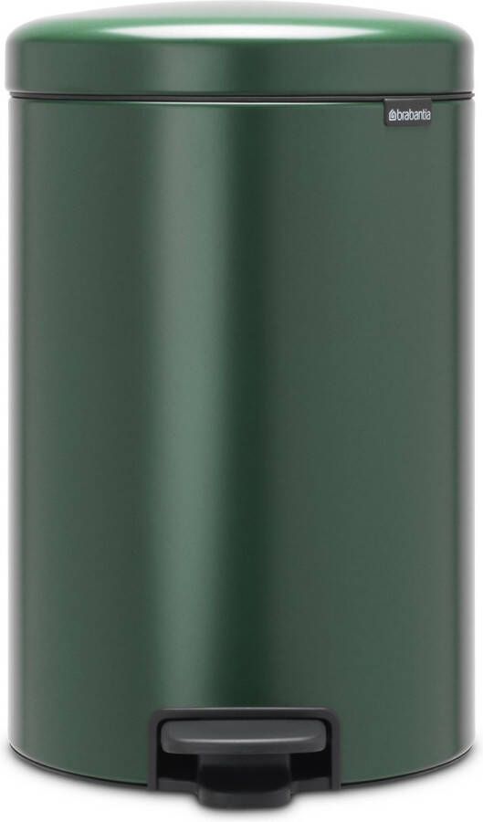 Brabantia newIcon pedaalemmer 20 liter met kunststof binnenemmer Pine Green