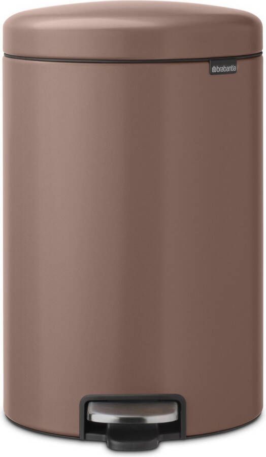 Brabantia NewIcon Prullenbak 20 liter Satin Taupe