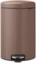 Brabantia NewIcon Prullenbak 20 liter Satin Taupe - Thumbnail 1