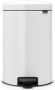 Brabantia Pedaalemmer 20 liter 'newIcon' met kunststof binnenemmer White - Thumbnail 1