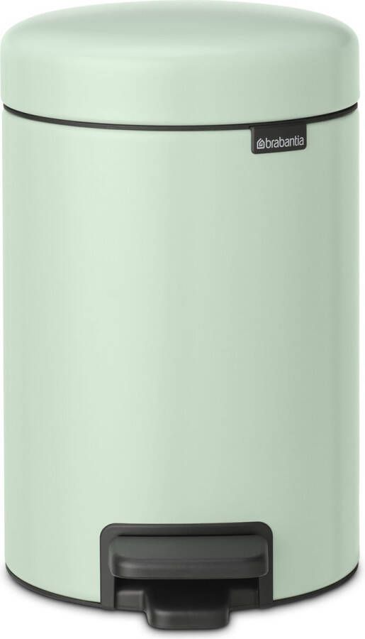 Brabantia Pedaalemmer 3l Newicon Staal Jade Green