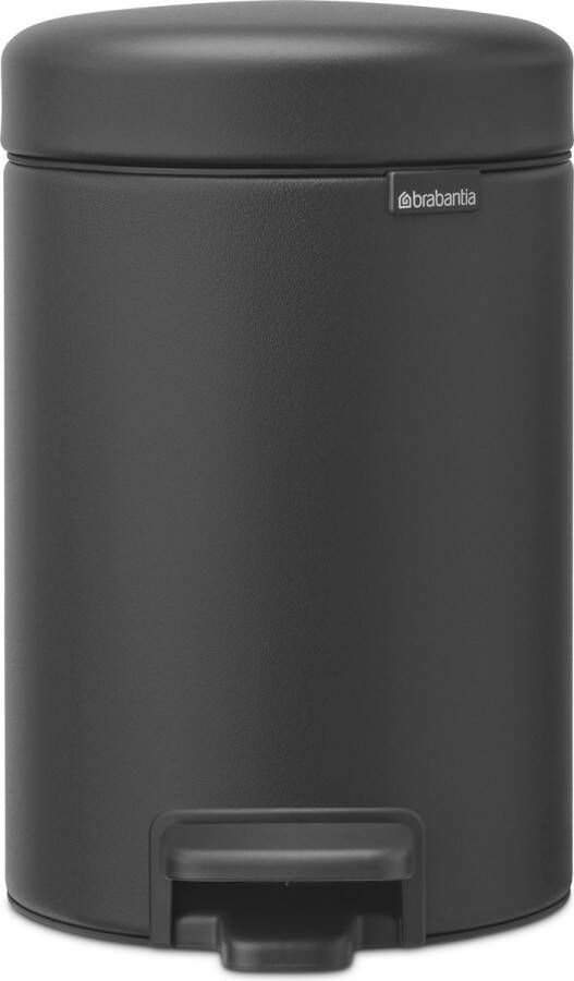 Brabantia newIcon Sense of Luxury Prullenbak 3 l Mineral Infinite Grey