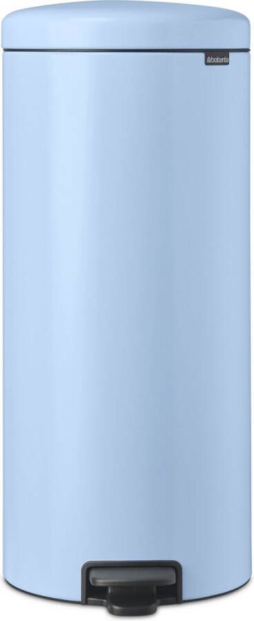 Brabantia NewIcon pedaalemmer 30 liter met kunststof binnenemmer Dreamy Blue