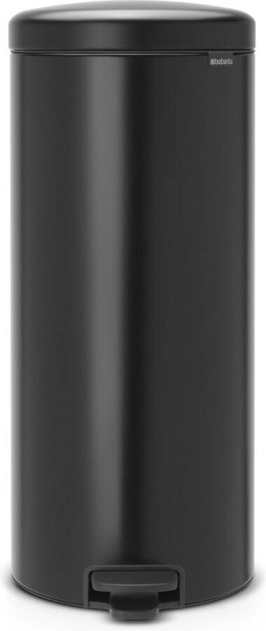 Brabantia newIcon pedaalemmer 30 liter met kunststof binnenemmer Matt Black