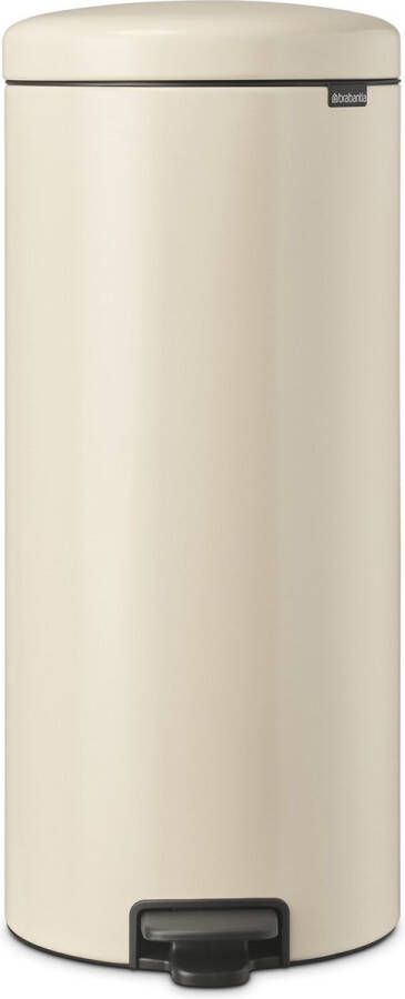 Brabantia NewIcon pedaalemmer 30 liter met kunststof binnenemmer Soft Beige - Foto 1