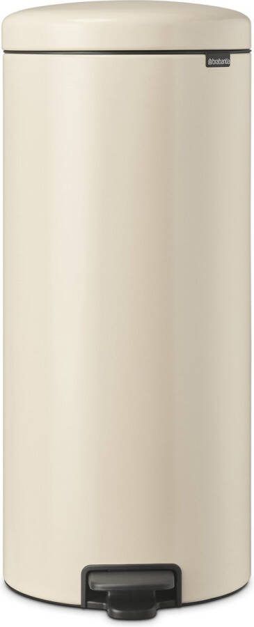 Brabantia NewIcon pedaalemmer 30 liter met kunststof binnenemmer Soft Beige