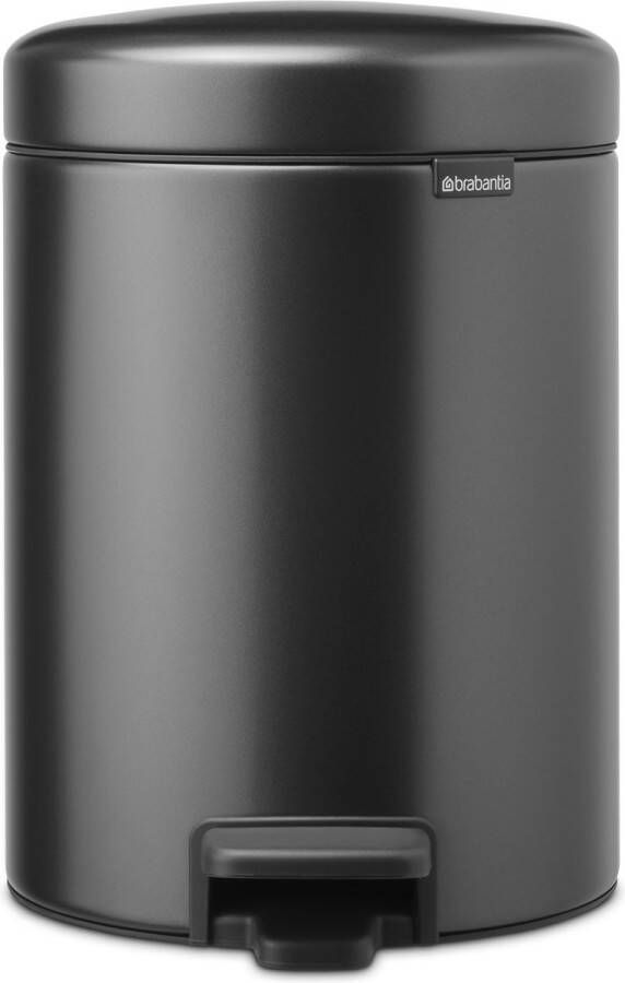 Brabantia NewIcon Prullenbak 5 liter Confident Grey