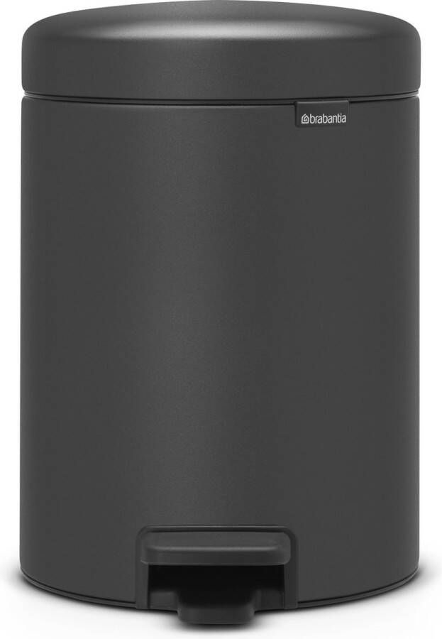 Brabantia newIcon Sense of Luxury Prullenbak 5 l Mineral Infinite Grey