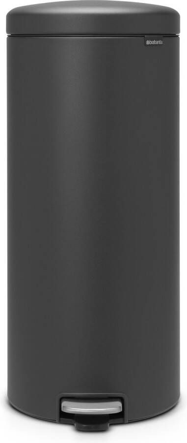 Brabantia newIcon pedaalemmer 30 liter met kunststof binnenemmer Mineral Infinite Grey