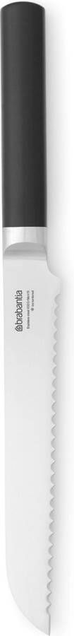 Brabantia Profile Broodmes Gekarteld RVS Zwart
