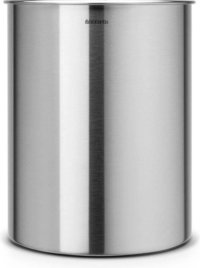 Brabantia Prullenbak Papierbak 15 liter Matt Steel