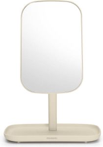 Brabantia ReNew Make-up spiegel met Accessoireschaal Soft Beige